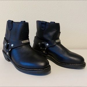 River Road Ranger Lo Cut Leather Harness Boots